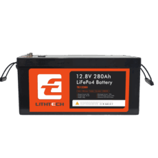 LITHTECH 12.8V 280Ah LiFePO4 Battery Pack